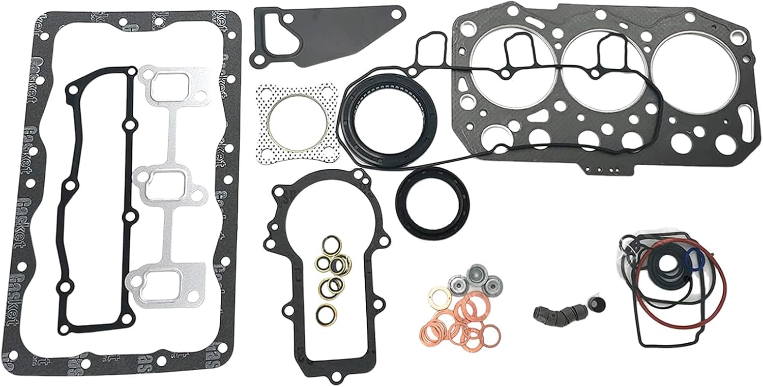 Overhaul Rebuild Kit for Yanmar 3TNA72 3TNA72L Excavator YB121